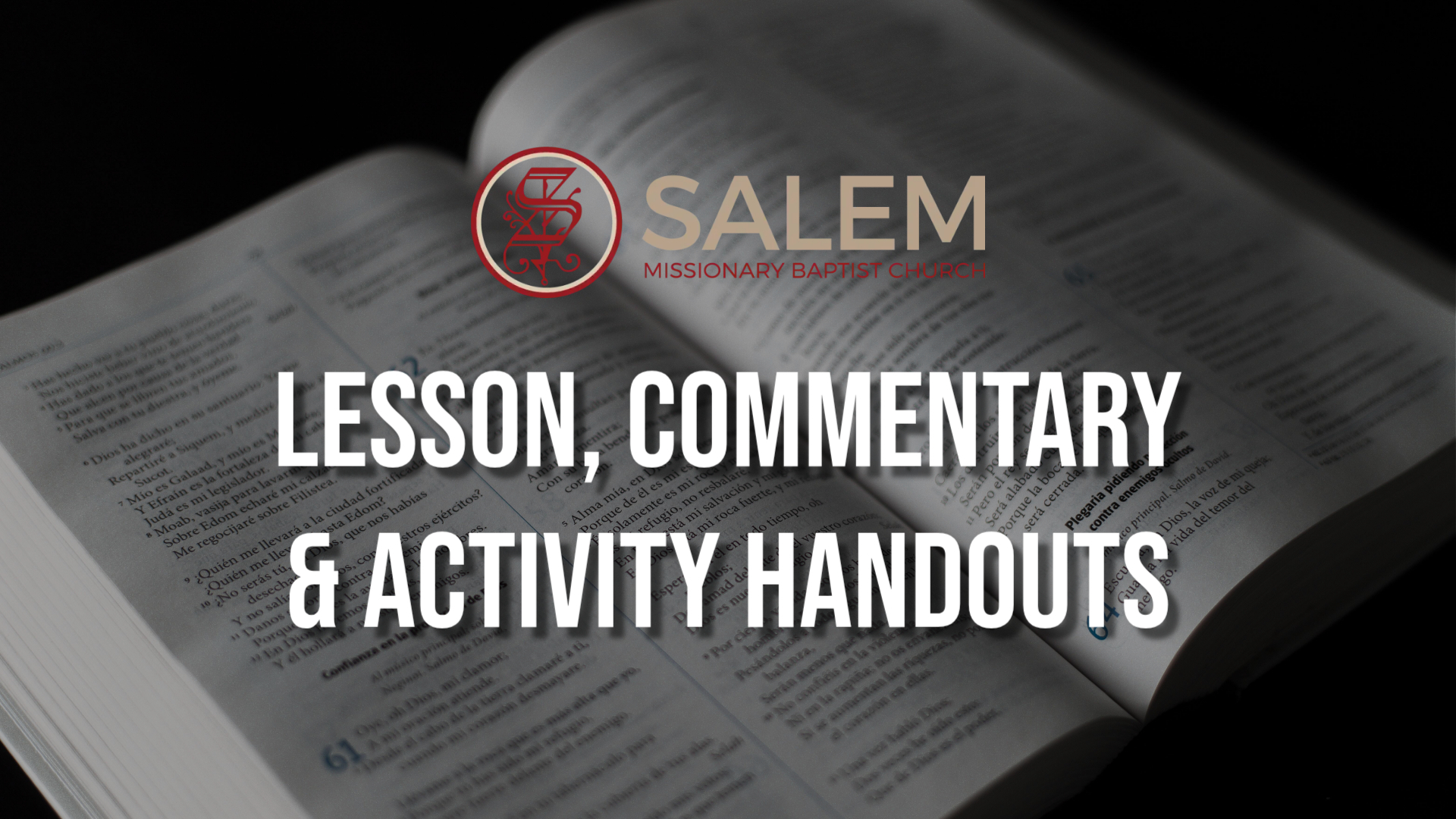 Lesson Handouts